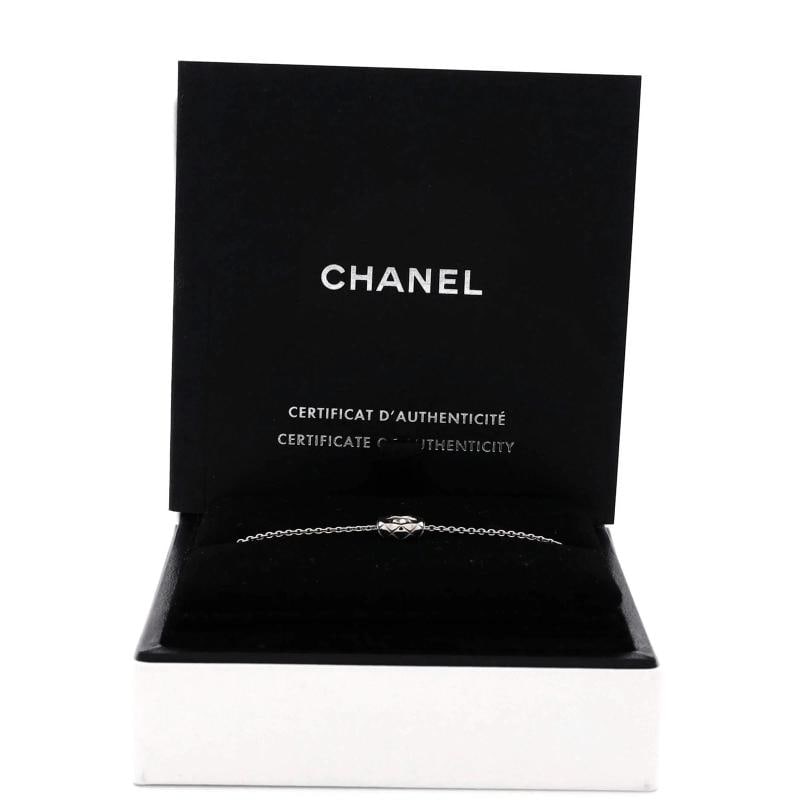 Chanel Coco Crush Letters Bracelet 18K White Gold with Diamond - 2