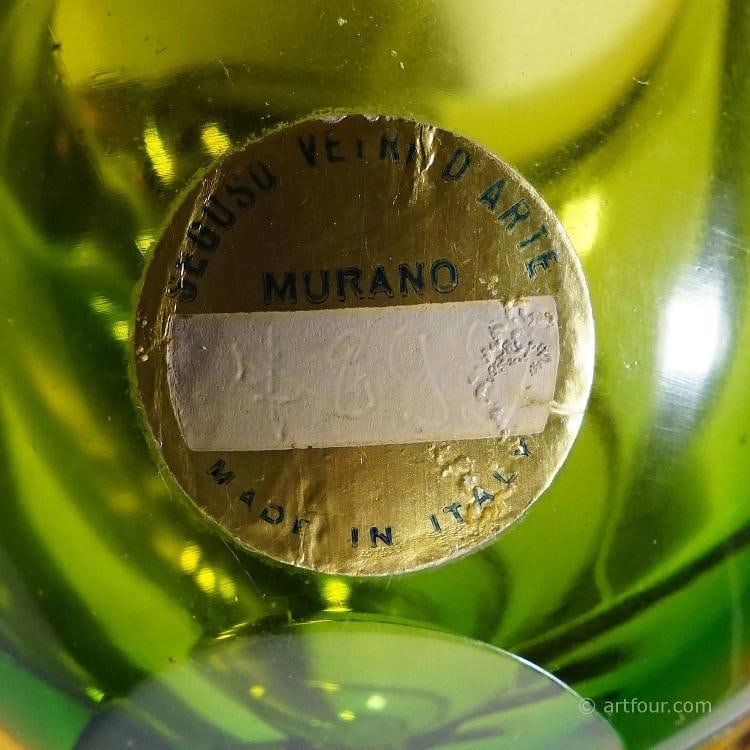 Collection of 11 Murano Art Glass Cornucopia by Seguso 1950s-60s - 12