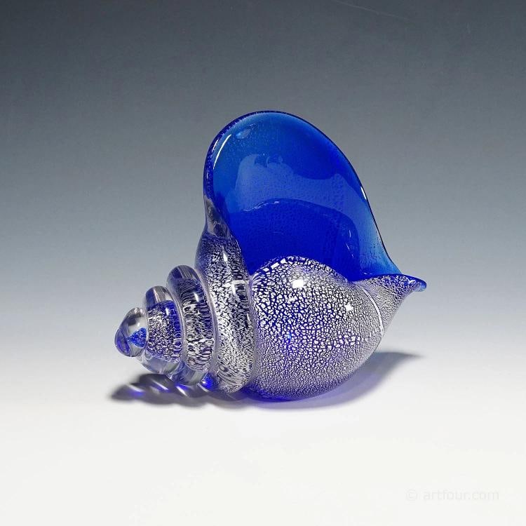 Collection of 11 Murano Art Glass Cornucopia by Seguso 1950s-60s - 4