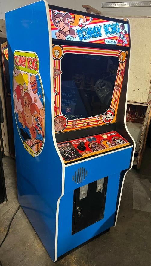 DONKEY KONG ARCADE MACHINE by NINTENDO 1981 (Excellent) *RARE* - 7