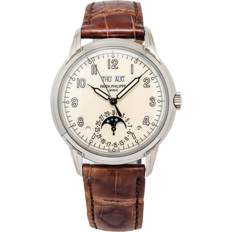 Patek Philippe Perpetual Calendar 5320G-001 2018 Complete 18k WG Auto Watch 40mm (1 of 6)
