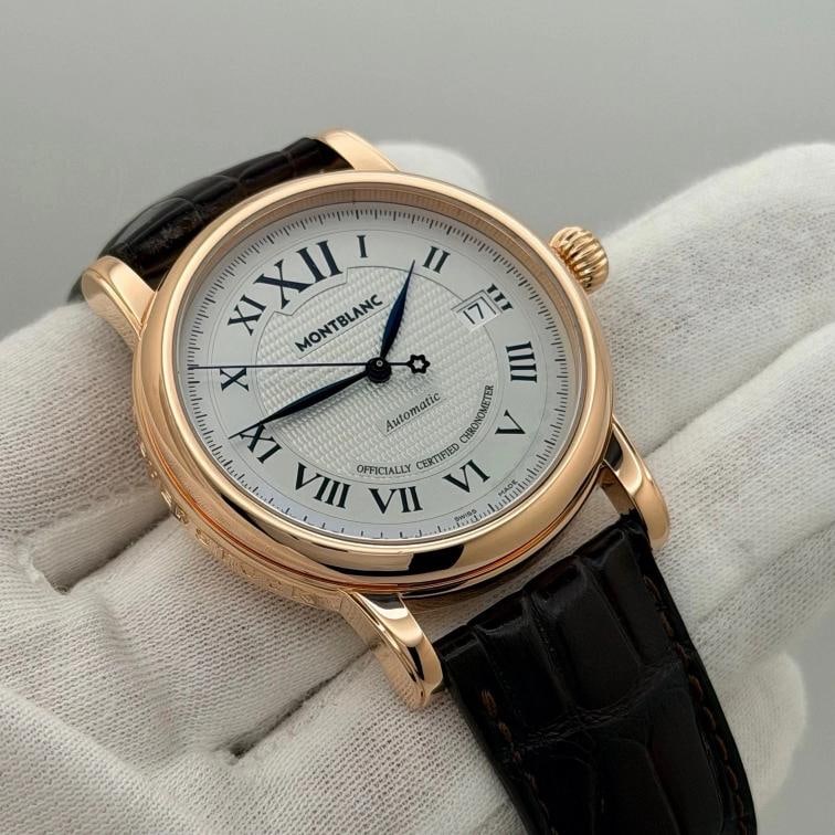 Montblanc Star Automatic 101640 40mm 18K Rose Gold Box - 13