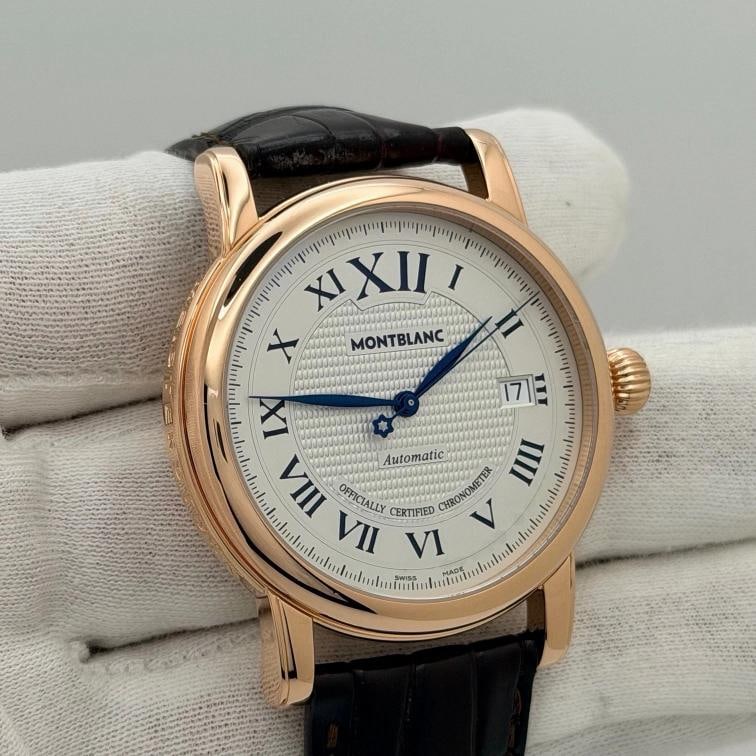 Montblanc Star Automatic 101640 40mm 18K Rose Gold Box - 9