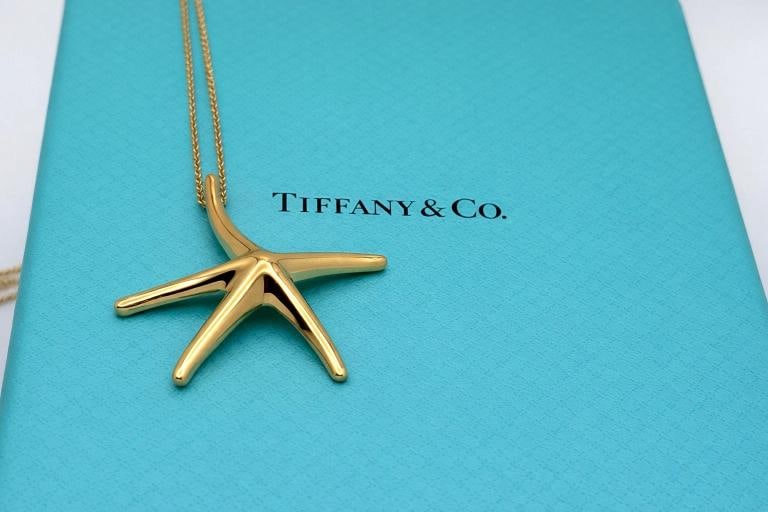 TIFFANY & Co. Elsa Peretti 18k Yellow Gold Starfish Pendant Necklace - 3