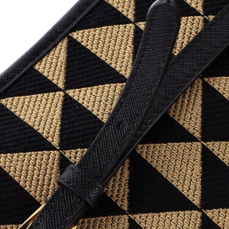 Prada Symbole Shopper Tote Jacquard Small - 7