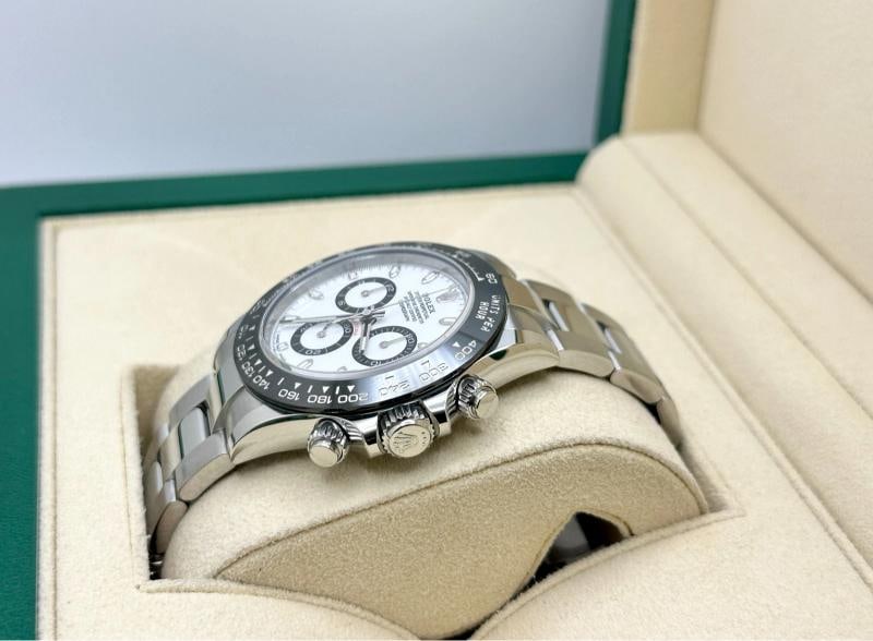 2023 Rolex Daytona Panda 116500LN White Dial Ceramic Bezel Steel Box Papers - 4