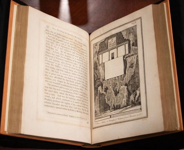 1775 A New System Or An Analysis Of Ancient Mythology Copper Plates 12" Tall - 14