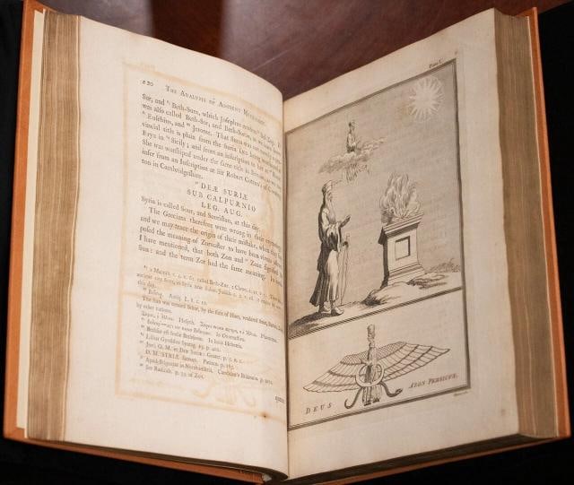 1775 A New System Or An Analysis Of Ancient Mythology Copper Plates 12" Tall - 19