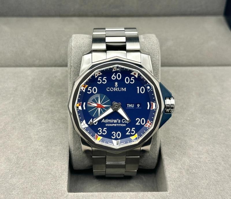 Corum Admiral's Cup Competition 48 947.933.04 48mm Blue Dial Titanium (1 of 6)
