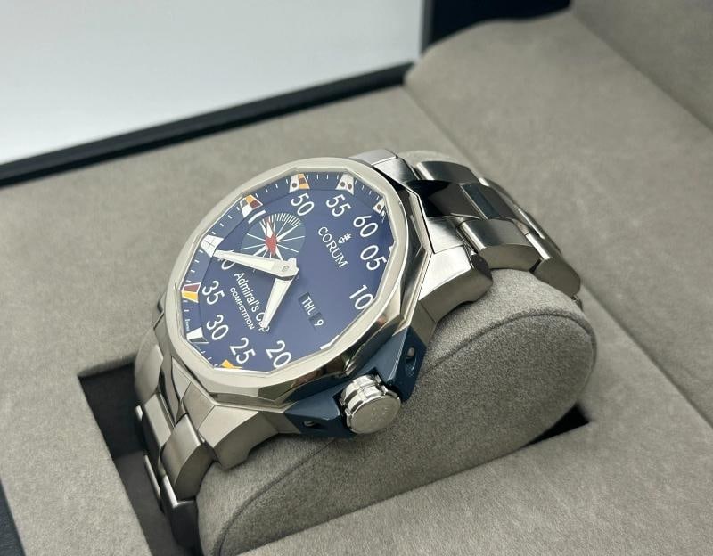 Corum Admiral's Cup Competition 48 947.933.04 48mm Blue Dial Titanium - 2