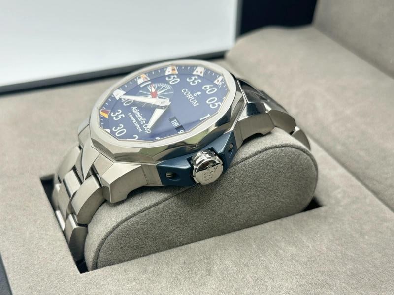 Corum Admiral's Cup Competition 48 947.933.04 48mm Blue Dial Titanium - 3