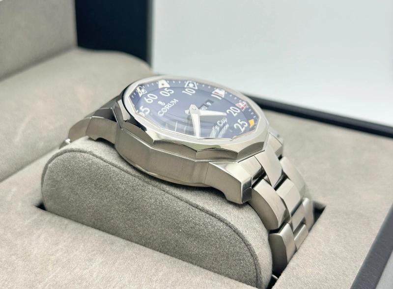 Corum Admiral's Cup Competition 48 947.933.04 48mm Blue Dial Titanium - 5