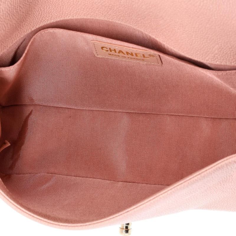 Chanel Boy Flap Bag Quilted Caviar Old Medium - 5