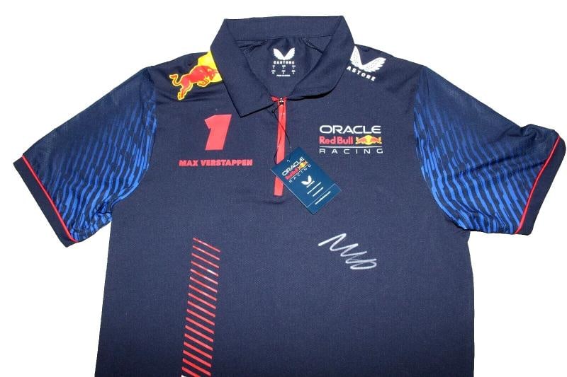 MAX VERSTAPPEN SIGNED RED BULL RACING F1 FORMULA F1 TEAM POLO SHIRT BECKETT COA (1 of 11)