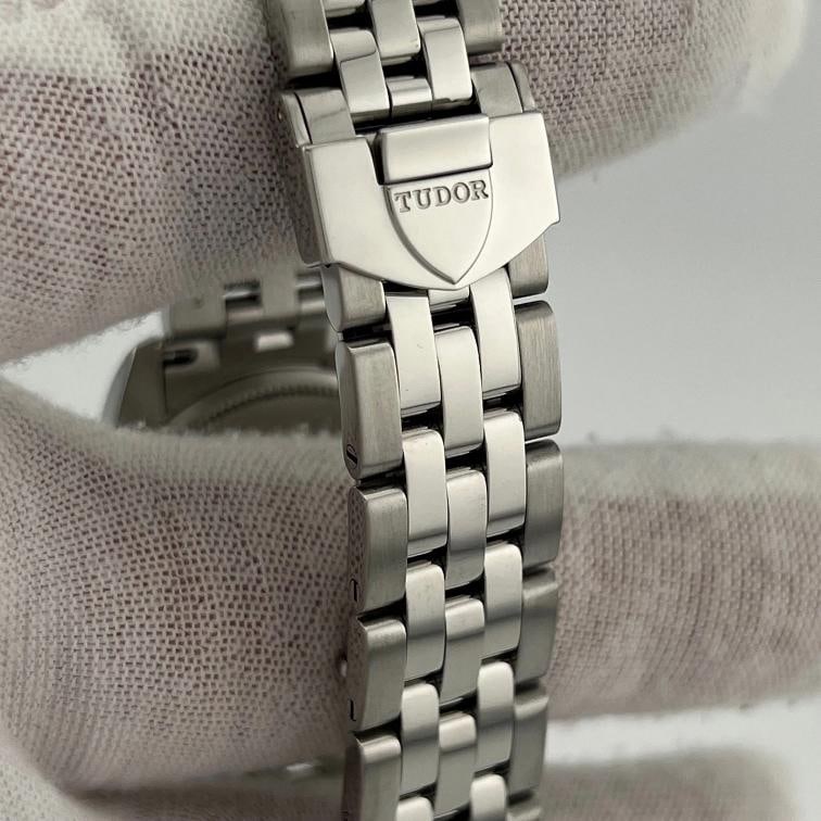 Tudor Glamour Date 53020 31mm Factory Diamond Dial Diamond Bezel Box Papers - 4