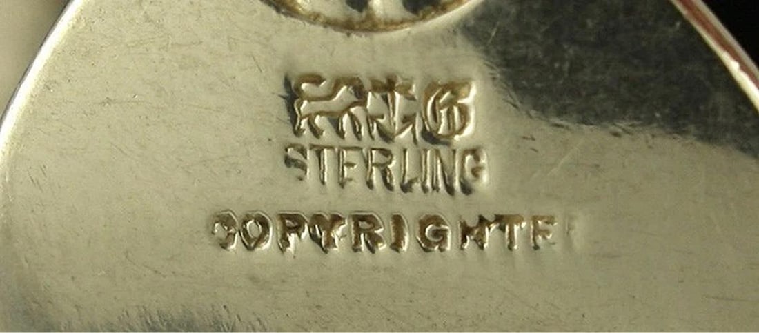 11 Antique Art Nouveau Sterling Silver Gorham Versailles 1888 Forks 6 3/4" - 5