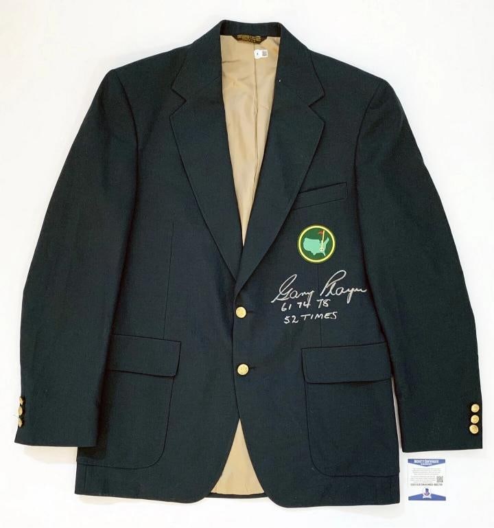 Masters Champion Gary Player Signed Green Jacket Beckett BAS COA: Condition: New: A brand-new, unused, unopened, undamaged item (including handmade items).. ,Country of Origin: United States,Modified Item: No,Original/Reproduction: Original 