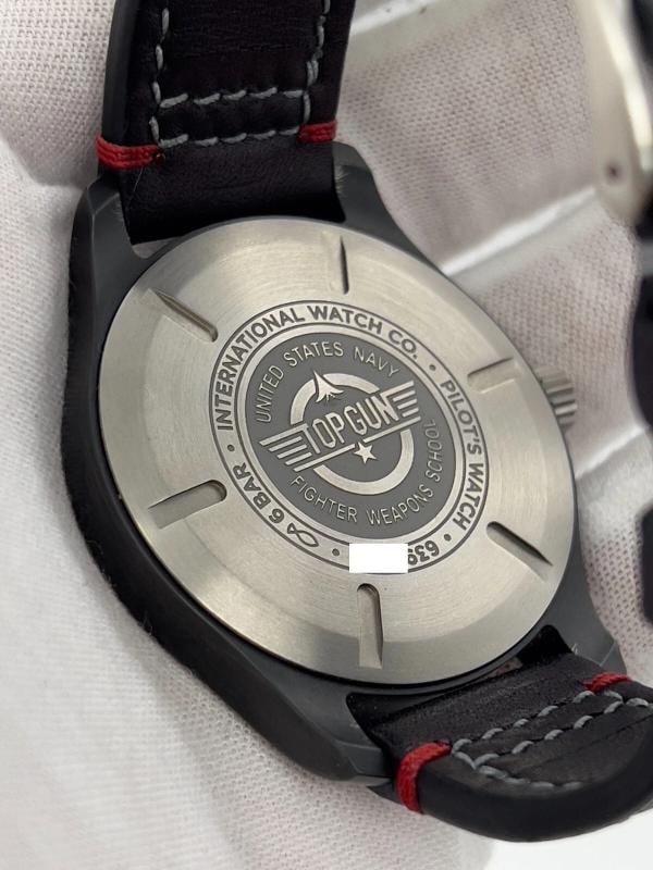 IWC Pilots Watch Mark XVIII Top Gun SFTI IW324712 41mm Black Ceramic Box Paper - 6