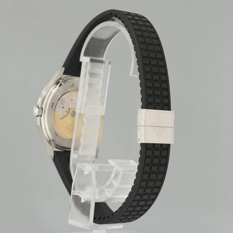 MINT PAPERS Patek Philippe Steel Aquanaut Black Rubber JUMBO 5065 38mm Watch Patek Travel Box/Pap... - 4