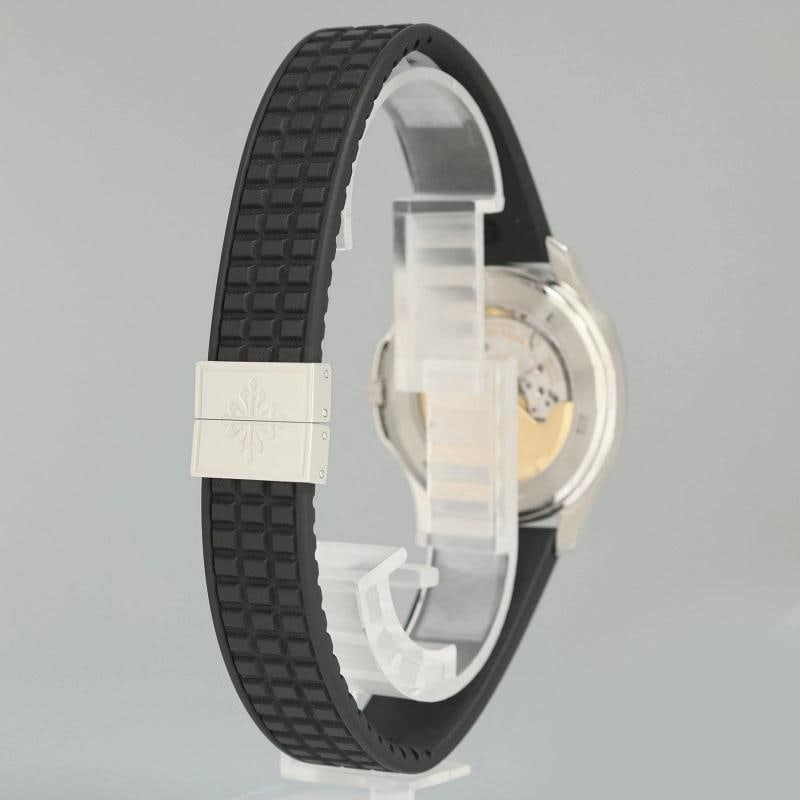 MINT PAPERS Patek Philippe Steel Aquanaut Black Rubber JUMBO 5065 38mm Watch Patek Travel Box/Pap... - 6