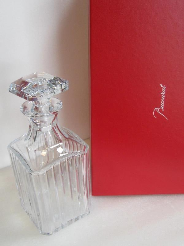 BACCARAT CRYSTAL HARMONIE WHISKEY DECANTER SQUARE #1704365 BRAND NIB - 2