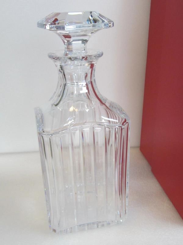 BACCARAT CRYSTAL HARMONIE WHISKEY DECANTER SQUARE #1704365 BRAND NIB - 3