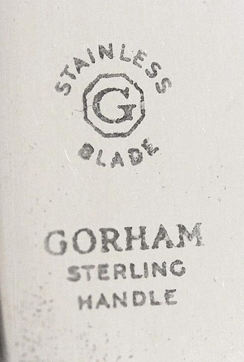 Nice Set 12 Gorham Sterling Silver Butter Knives Versailles Pat - 3