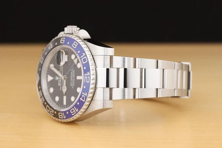 2016 CARD ROLEX GMT MASTER II 116710BLNR 40MM BATMAN BLUE BLACK STEEL WATCH - 4