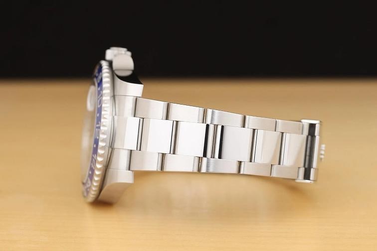 2016 CARD ROLEX GMT MASTER II 116710BLNR 40MM BATMAN BLUE BLACK STEEL WATCH - 5