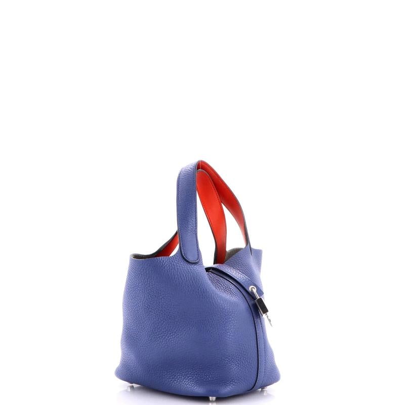 Hermes Eclat Picotin Lock Bag Clemence PM - 2