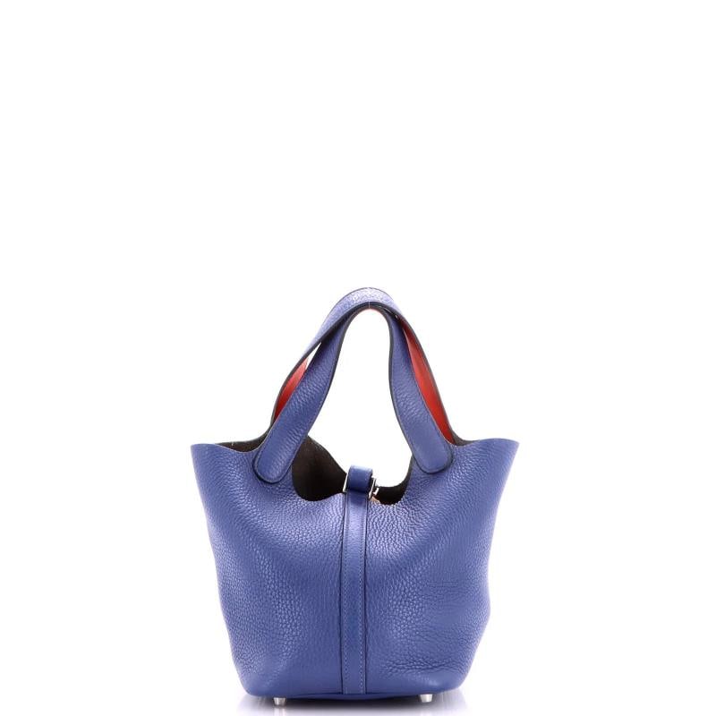 Hermes Eclat Picotin Lock Bag Clemence PM - 3