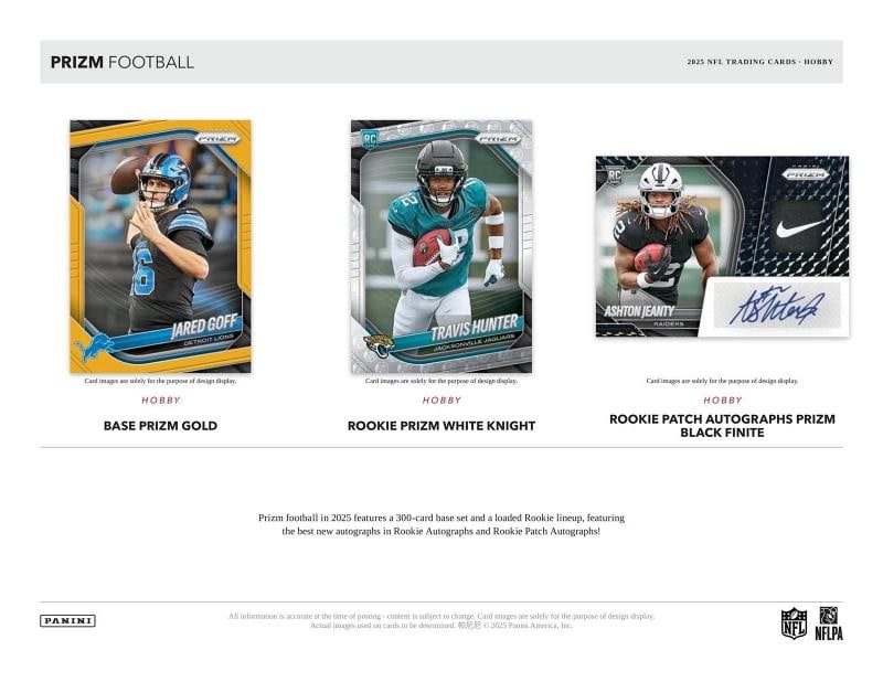 2025 Panini Prizm Football 1st Off The Line FOTL Hobby Box - 5