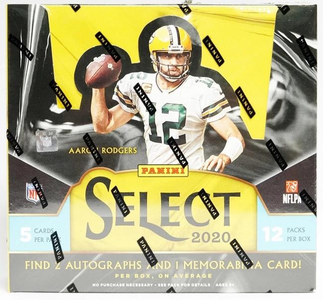 2020 Panini Select Football Hobby Box: Condition: New/Factory Sealed: A brand-new, unused, unopened, undamaged item (including handmade items). See the seller's listing for full details. ,Graded: No,Product: Box,Series: