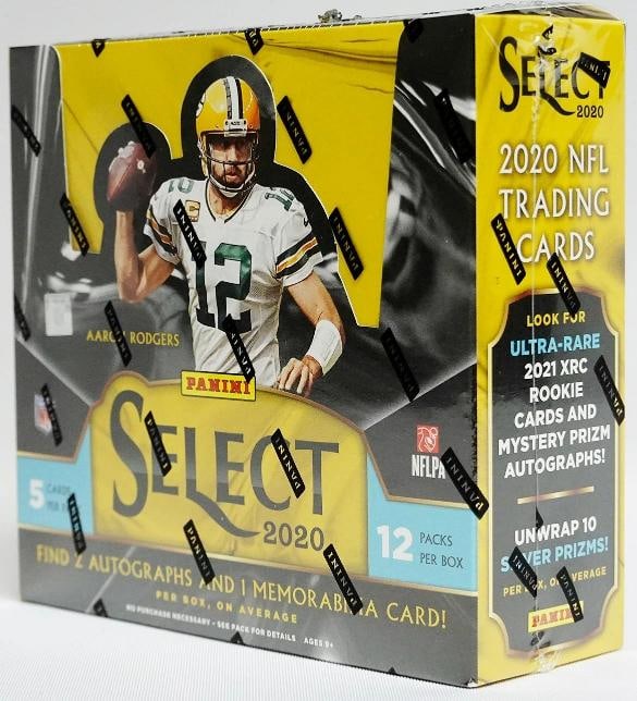 2020 Panini Select Football Hobby Box - 2