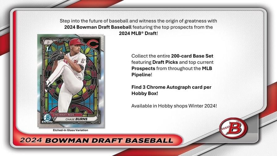 2024 BOWMAN DRAFT BASEBALL HOBBY JUMBO BOX - 5