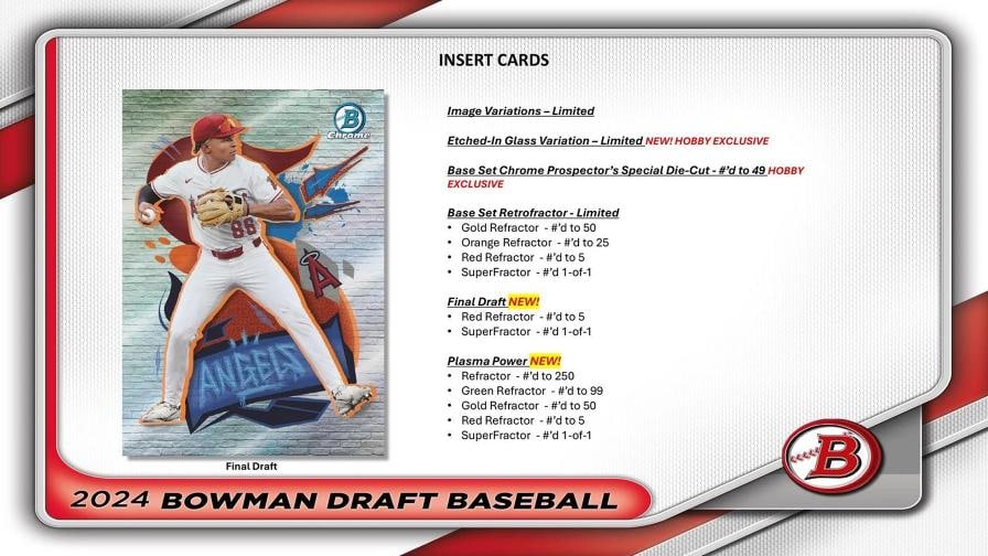 2024 BOWMAN DRAFT BASEBALL HOBBY JUMBO BOX - 7