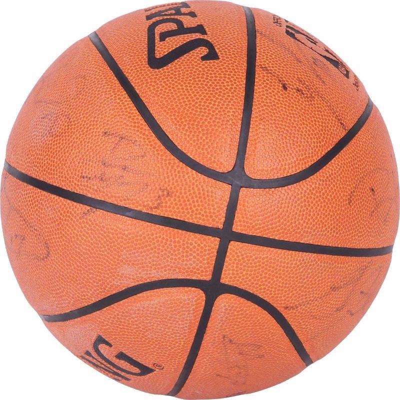 Kobe Bryant 2000-01 Los Angeles Lakers NBA Champs Team Signed Basketball PSA - 6