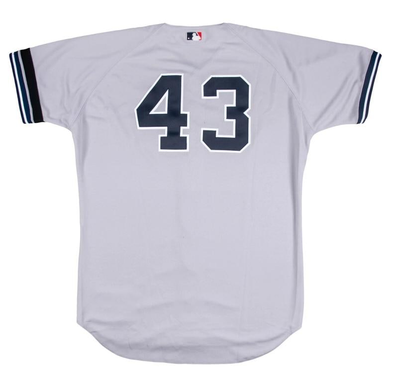 2000 Yankees Team Signed Game Used Jersey Derek Jeter Mariano Rivera Beckett COA - 2