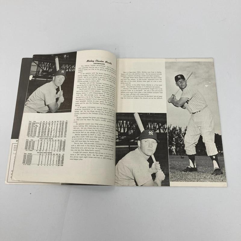 1961 World Champion New York Yankees Team Signed Yearbook w/ Mickey Mantle JSA - 9
