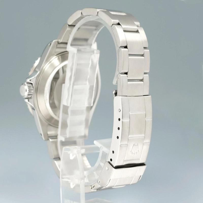 MINT 2001 PAPERS Rolex Submariner Date 16610 Steel Pre-Ceramic Black 40mm Watch - 4