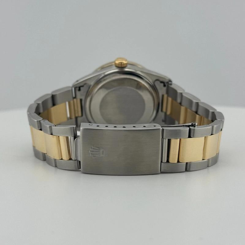 Rolex Datejust 16013 36mm MOP Diamond Dial Diamond Bezel 18K Yellow Gold Steel - 5