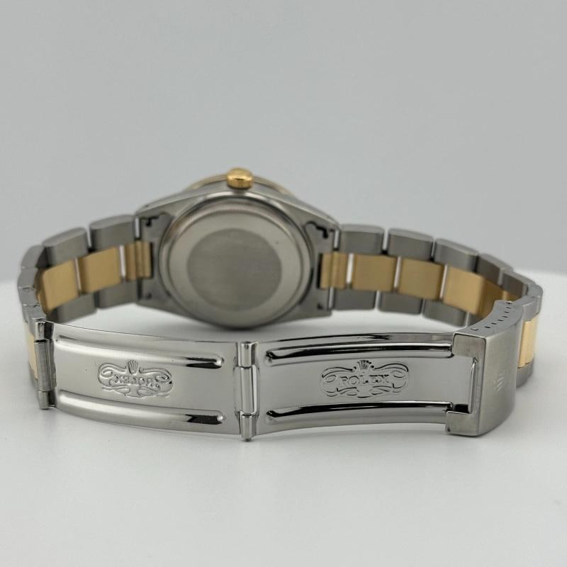 Rolex Datejust 16013 36mm MOP Diamond Dial Diamond Bezel 18K Yellow Gold Steel - 6