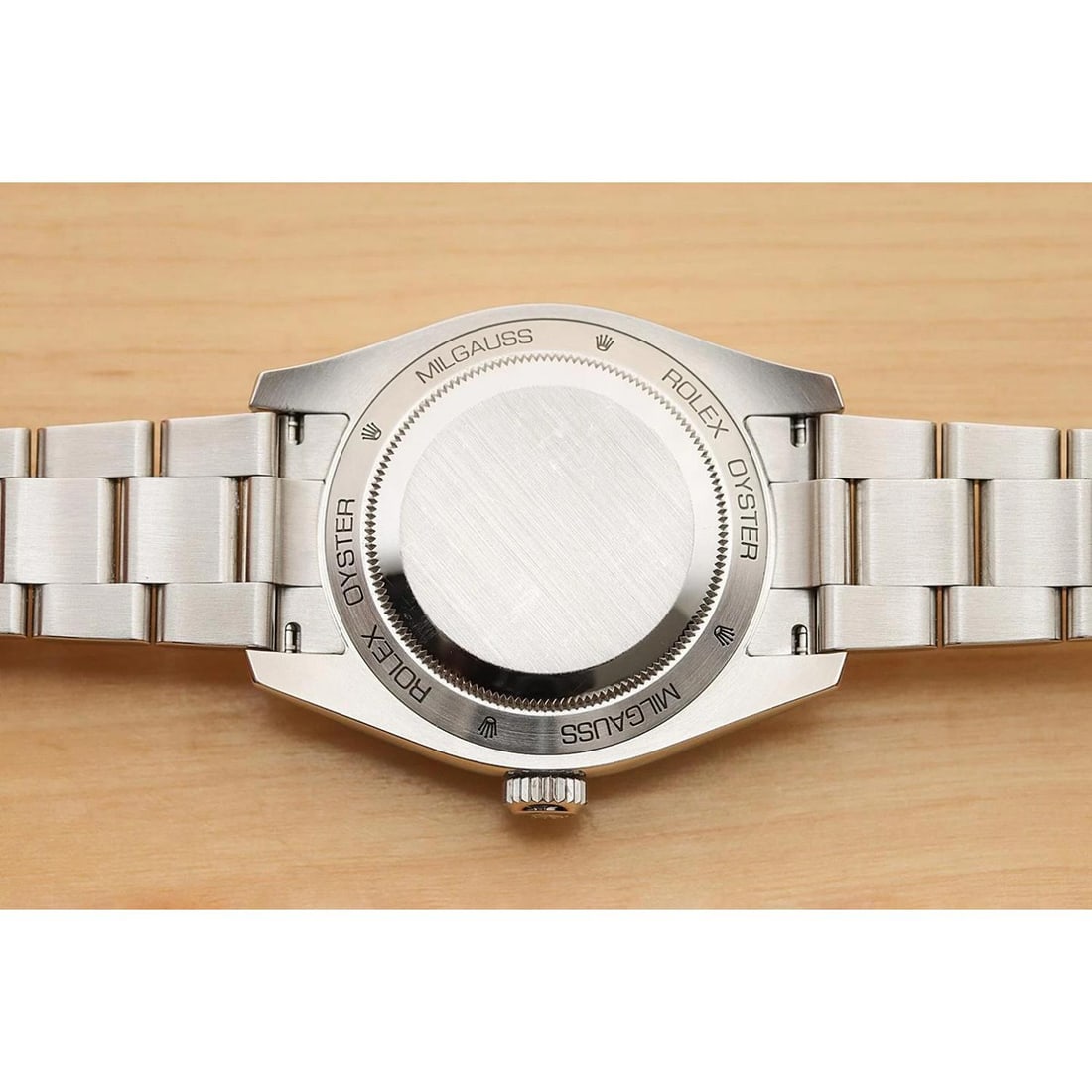 2008 CARD ROLEX MILGAUSS 116400 BLACK DIAL STAINLESS STEEL 40MM AUTOMATIC WATCH - 11