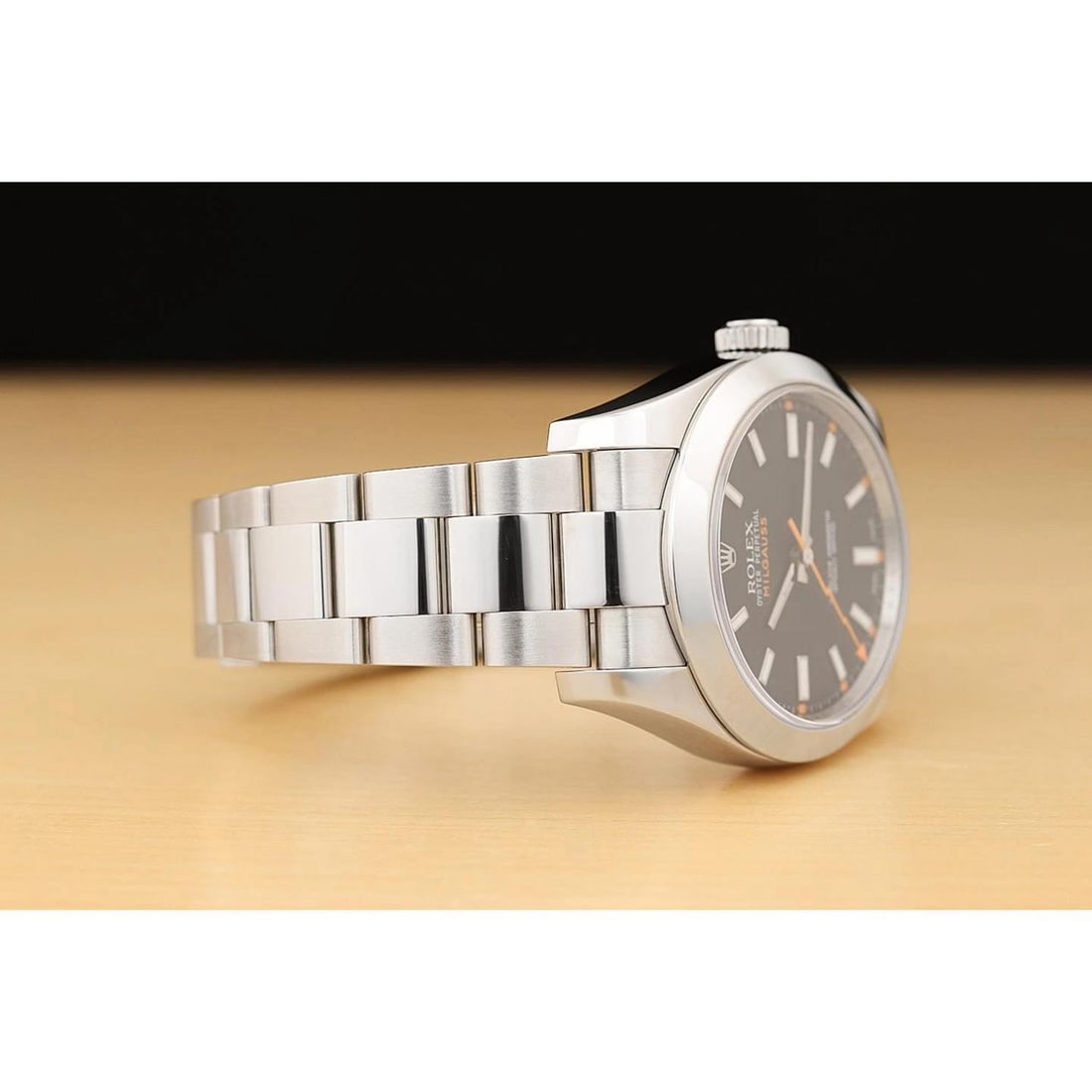 2008 CARD ROLEX MILGAUSS 116400 BLACK DIAL STAINLESS STEEL 40MM AUTOMATIC WATCH - 8