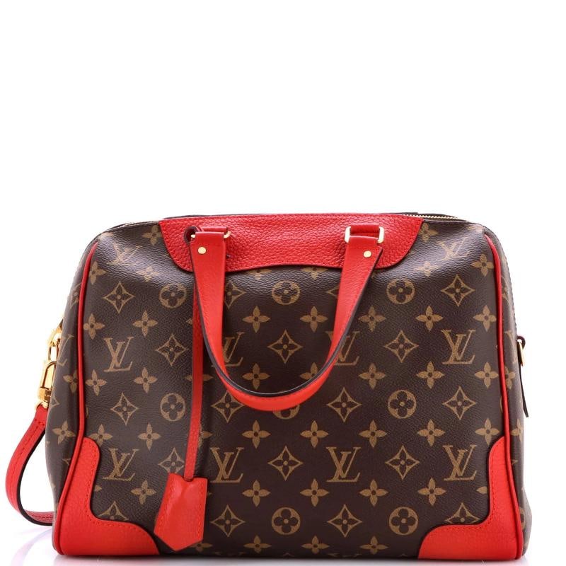 Louis Vuitton Retiro NM Handbag Monogram Canvas and Leather: Accessories: Keys, Lock, Clochette, With Strap Measurements: Handle Drop 5", Height 10", Width 12.5", Depth 6", Strap Drop 14.5-16". Condition: Pre-owned - Excellent,Brand: Louis Vuitton,Exterior