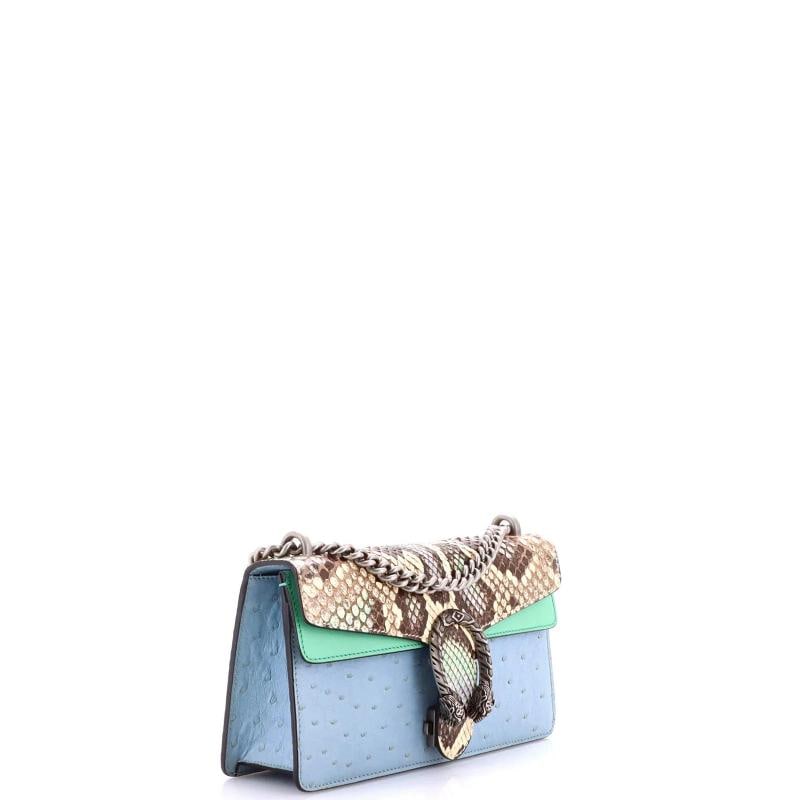 Gucci Dionysus Bag Python with Ostrich and Leather Small - 2