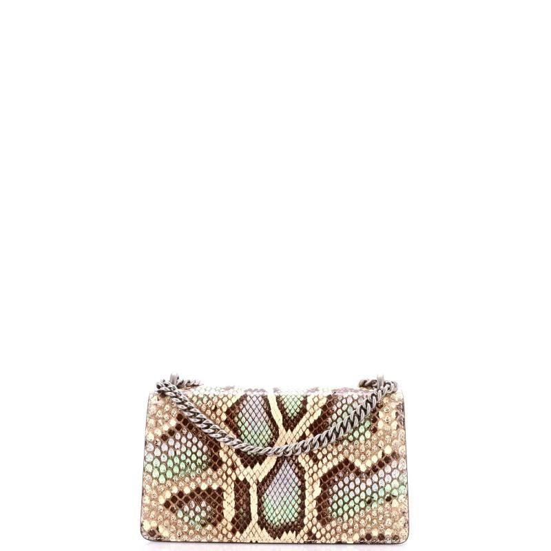 Gucci Dionysus Bag Python with Ostrich and Leather Small - 3