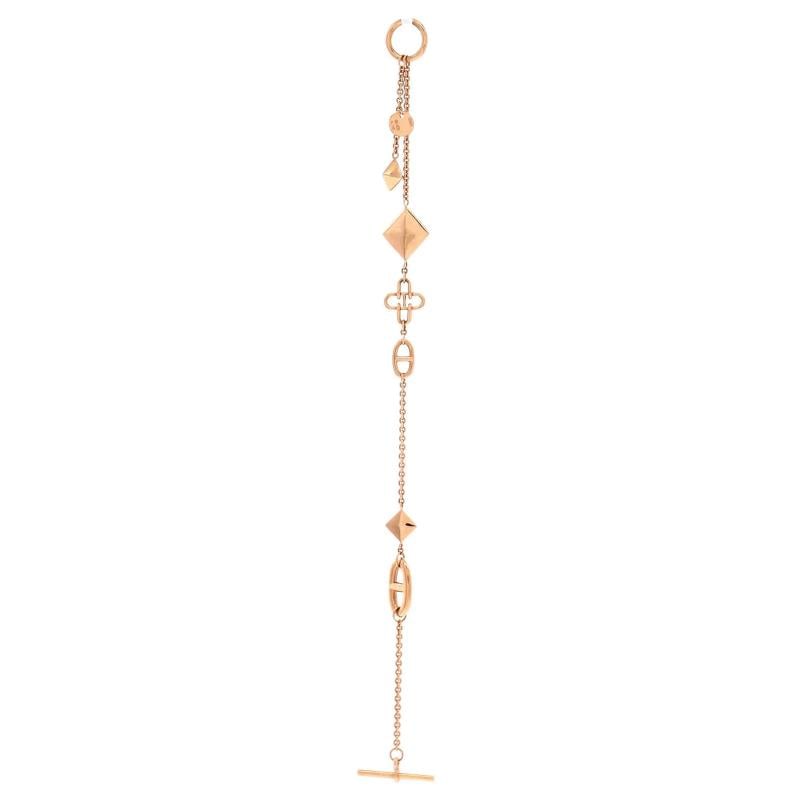 Hermes Ronde Multi Bracelet 18K Rose Gold - 3