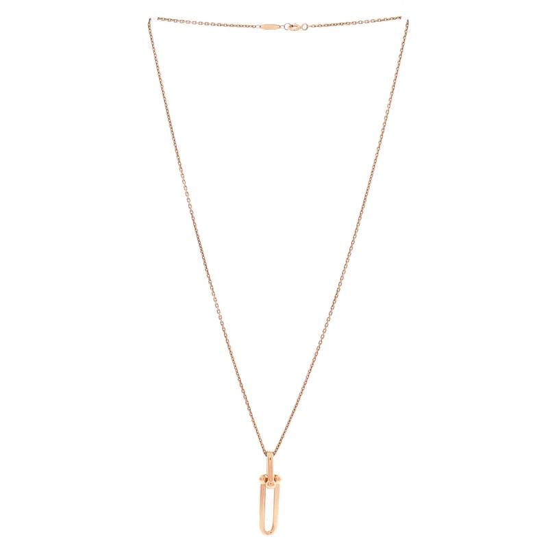 Tiffany & Co. HardWear Link Pendant Necklace 18K Rose Gold - 2