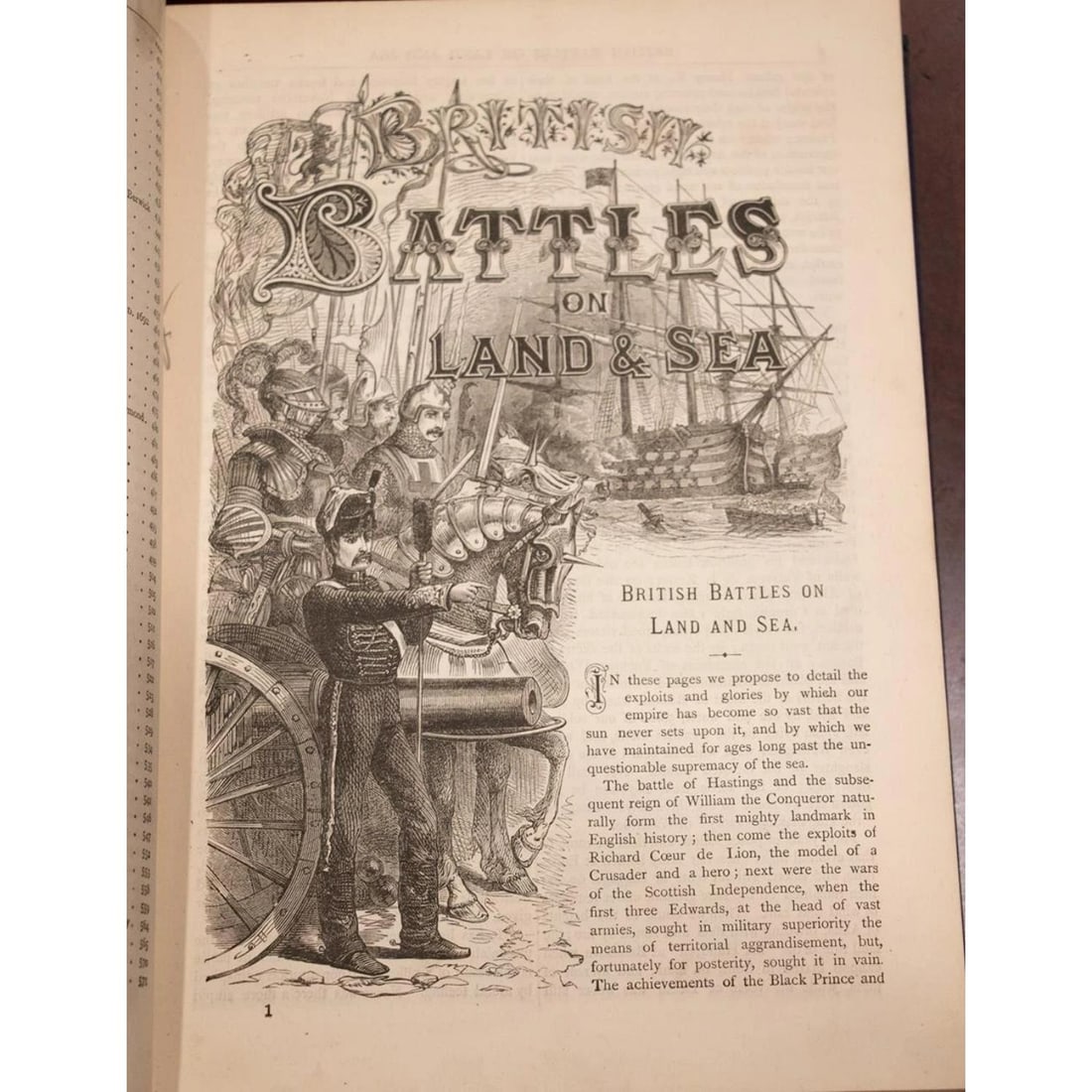 James Grant / 1891 British Battles On Land & Sea Knights Templar American - 16